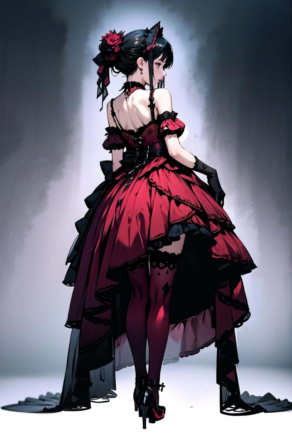 1girl,  solo, on Tensor.Art