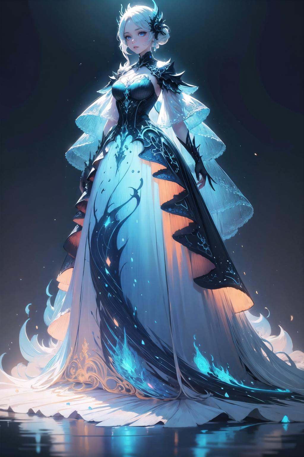 wrenchfaeflare,  glowing,  1girl on Tensor.Art