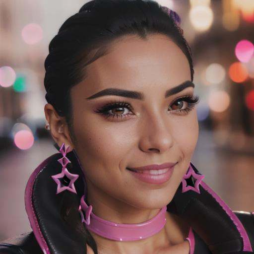 RAW photo of latino lilianmorningstar,  eyelashes,  looking at viewer on Tensor.Art