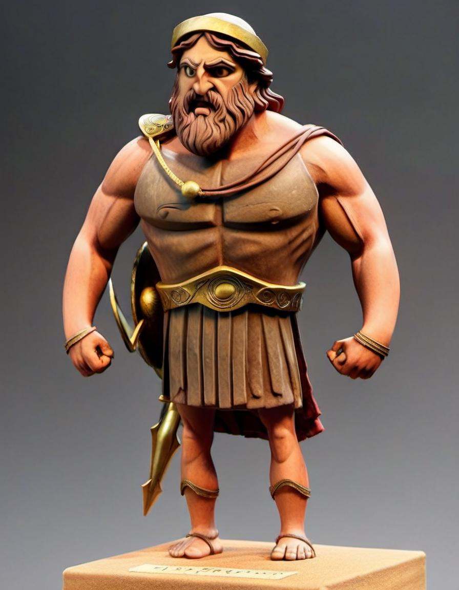 clay,  character,  "The Odyssey's Epic Quest on Tensor.Art