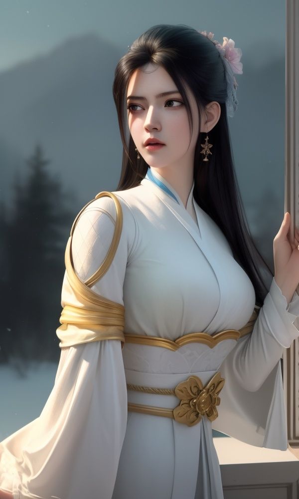 (,1girl, ,best quality, )<lora:336-DA-仙武传-楚萱儿:0.7>,, ,masterpiece,realistic photo, 1 girl, masterpiece, rococo, highest quality, high quality,   , cute, (__camAngles__:1.0),highres,   , by Jeremy Lipking, by Antonio J. Manzanedo,solid blue background.       (()), (),