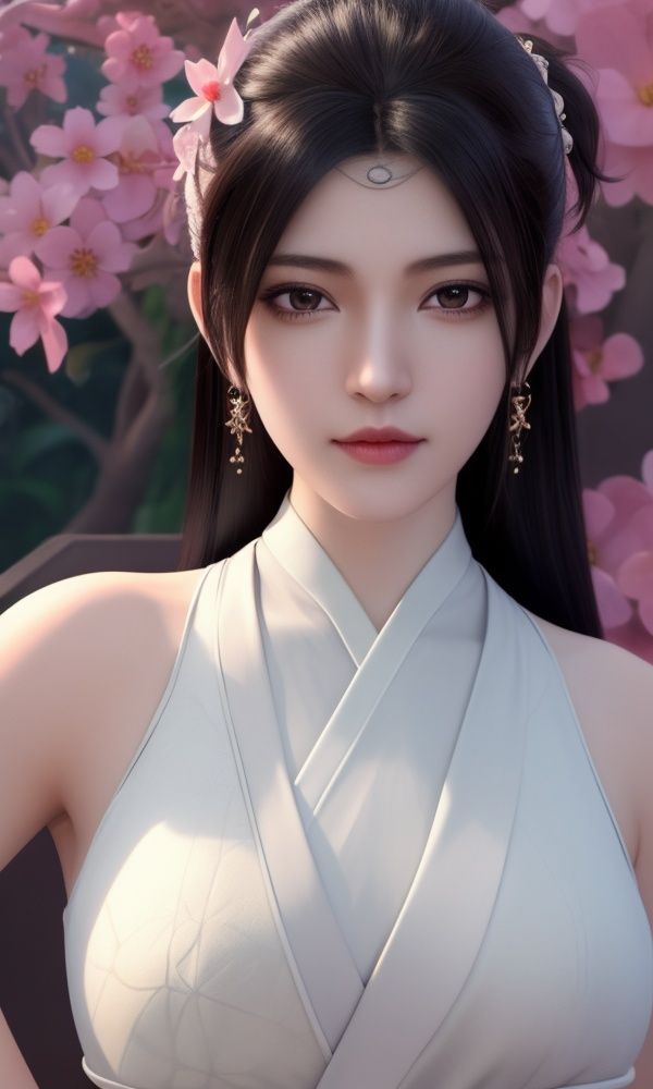 (,1girl, ,best quality, )<lora:336-DA-仙武传-楚萱儿:0.6>,, ,masterpiece, (( , )),, realistic,science fiction,mole, ultra realistic 8k cg, ,tamari \(flawless\),    ,crescent moon, jasmine \(flower\),     (()), (),