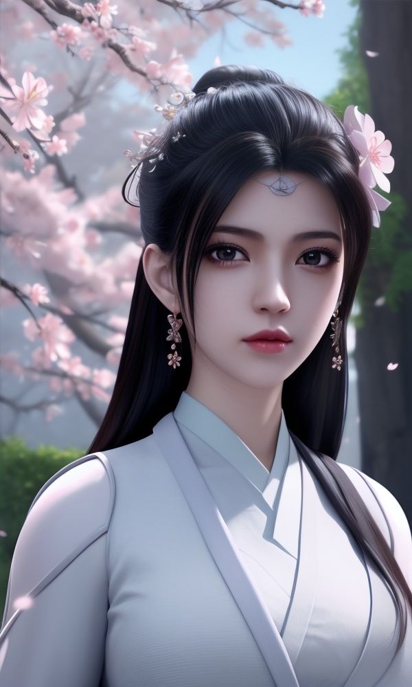 (,1girl, ,best quality, )<lora:336-DA-仙武传-楚萱儿:0.7>,, ,masterpiece, (( , )),, realistic,science fiction,mole, ultra realistic 8k cg, ,tamari \(flawless\),    ,cherry blossoms,      (()), (),