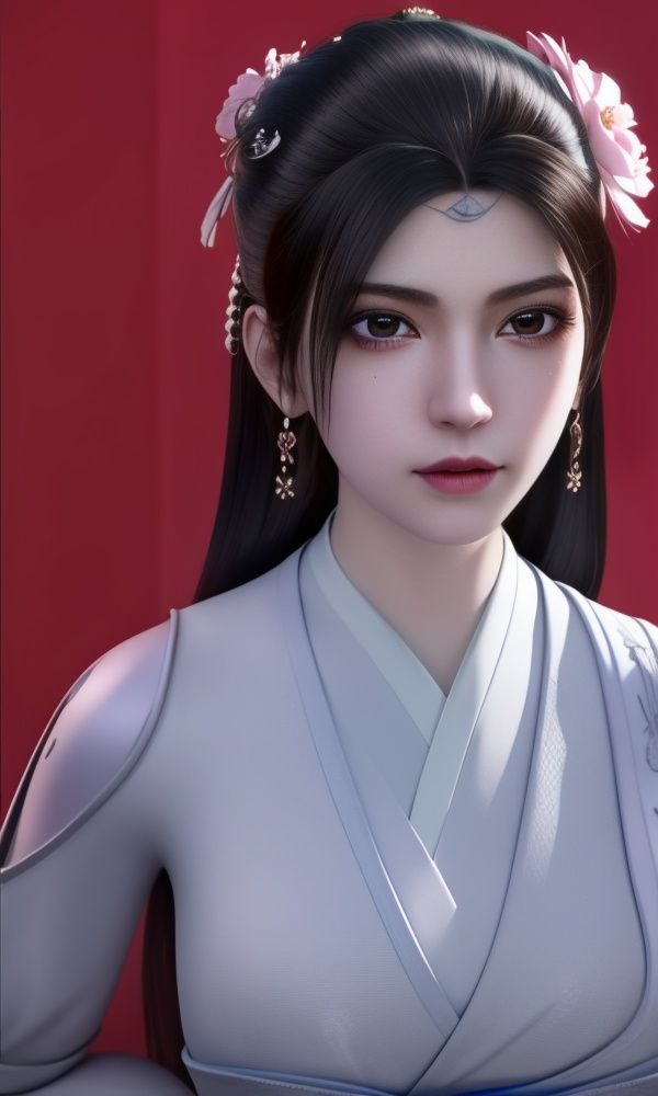 (,1girl, ,best quality, )<lora:336-DA-仙武传-楚萱儿:0.8>,, ,masterpiece, (( , )),, realistic,science fiction,mole, ultra realistic 8k cg, ,tamari \(flawless\),     ,peony \(flower\),       (()), (),