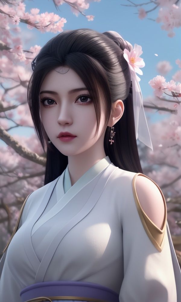 (,1girl, ,best quality, )<lora:336-DA-仙武传-楚萱儿:0.7>,, ,masterpiece, (( , )),, realistic,science fiction,mole, ultra realistic 8k cg, ,tamari \(flawless\),     , cherry blossoms     (()), (),