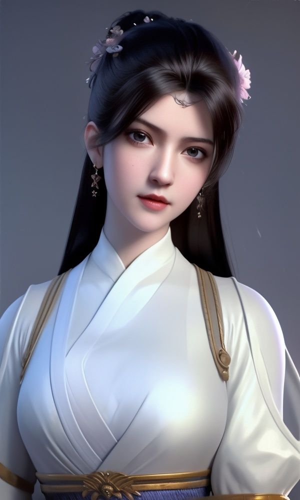 (,1girl, ,best quality, )<lora:336-DA-仙武传-楚萱儿:0.7>,, ,masterpiece,realistic photo, 1 girl, masterpiece, rococo, highest quality, high quality,   , cute, (__camAngles__:1.0),highres,   , by Jeremy Lipking, by Antonio J. Manzanedo,solid blue background.       (()), (),