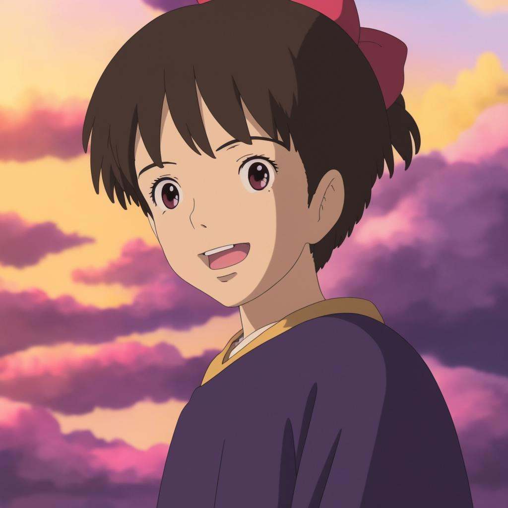 Portrait of a happy child, StdGBRedmAF, Studio Ghibli,<lora:StdGBRedmAF15Config4WithTE:1>