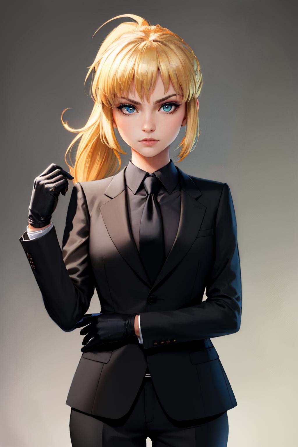 solo,  1girl,  saberzero on Tensor.Art