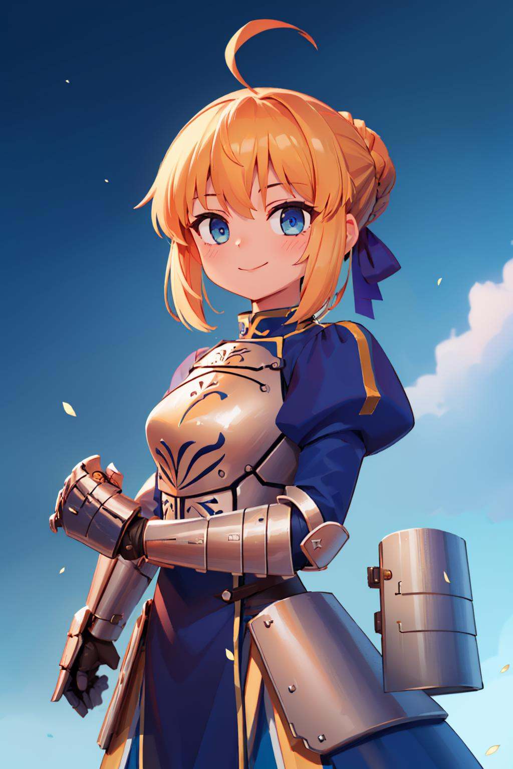 blue theme,  solo,  1girl on Tensor.Art