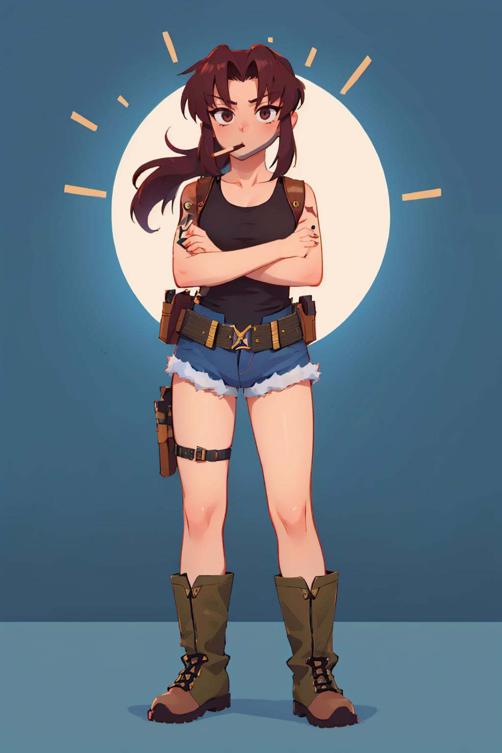 solo,  1girl,  revy on Tensor.Art