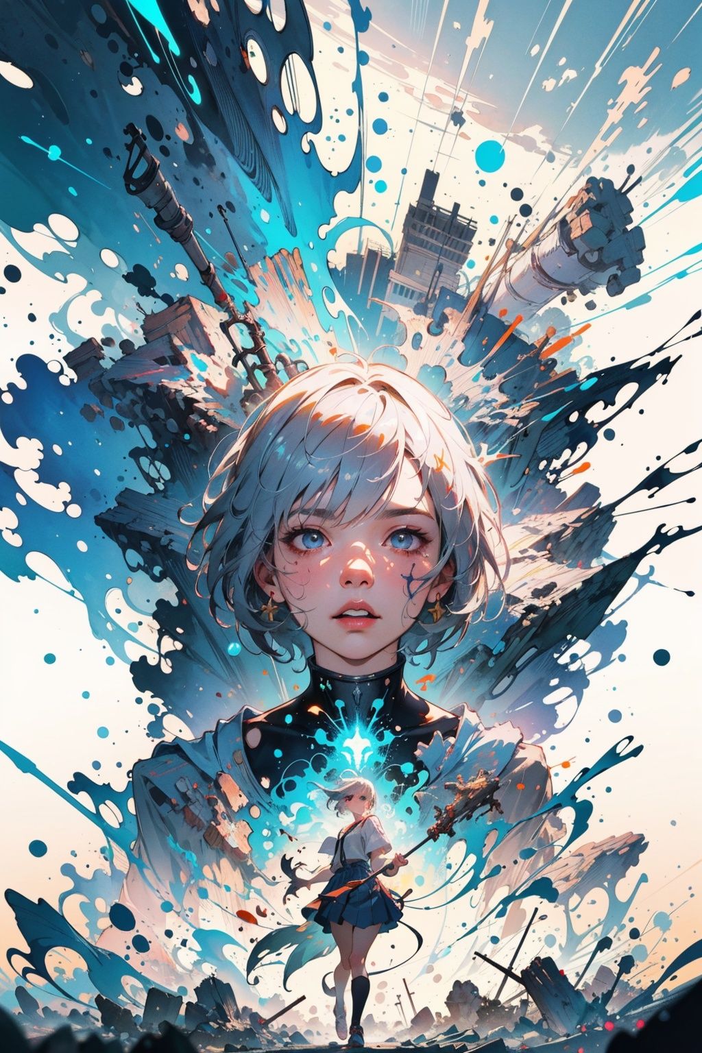  Best quality,8k,cg,
Rei Ayanami,shoulder length messy hair, happy, Full body, Beautiful anime waifu style boy, hyperdetailed painting, luminism, art by Carne Griffiths and Wadim Kashin concept art, 4k resolution, fractal isometrics details bioluminescence , 3d render, octane render, intricately detailed , cinematic, trending on artstation Isometric Centered hyperrealistic cover photo awesome full color, hand drawn , gritty, realistic mucha , hit definition , cinematic, on paper, ethereal background, abstract beauty,stand, approaching perfection, pure form, golden ratio, minimalistic, unfinished, concept art, by Brian Froud and Carne Griffiths and Wadim Kashin and John William Waterhouse, intricate details, 8k post production, high resolution, hyperdetailed, trending on artstation, sharp focus, studio photo, intricate details, highly detailed, by greg rutkowski.