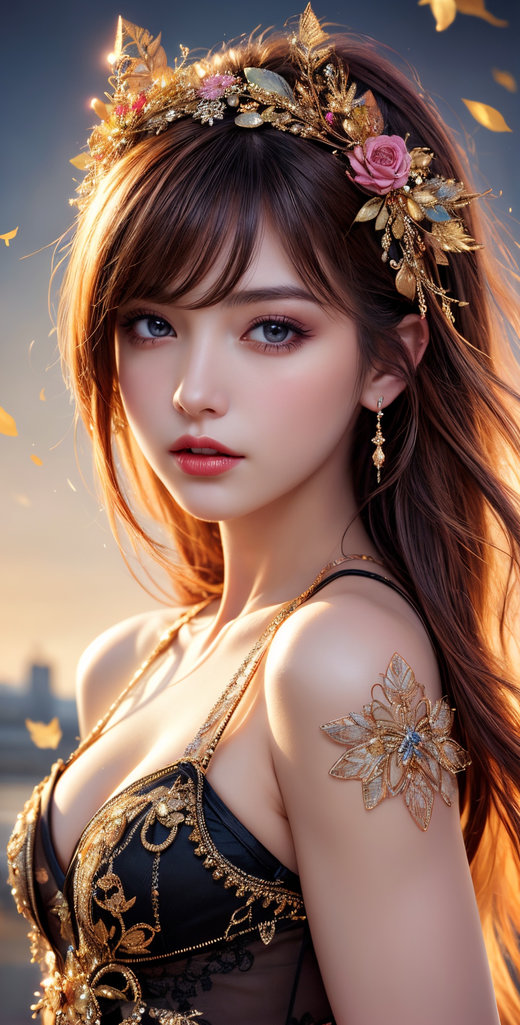 1girl,  (1girl),  extreme detailed on Tensor.Art