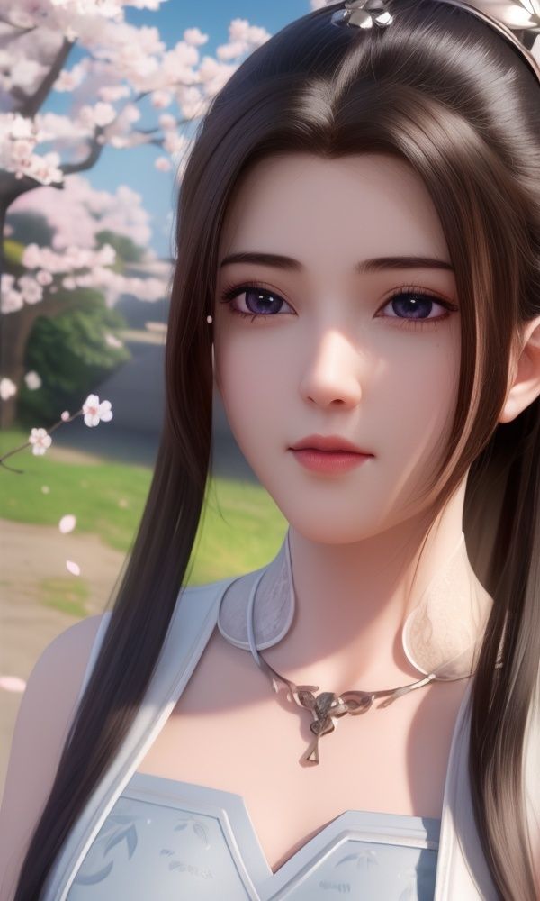 (,1girl, ,best quality, )<lora:337-DA-仙武传-姬凝霜:0.7>,, ,masterpiece, (( , )),, realistic,science fiction,mole, ultra realistic 8k cg, ,tamari \(flawless\),    ,cherry blossoms,      (()), (),