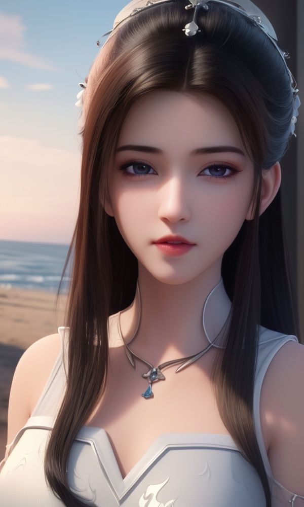 (,1girl, ,best quality, )<lora:337-DA-仙武传-姬凝霜:0.6>,, ,masterpiece, (( , )),, realistic,science fiction,mole, ultra realistic 8k cg, ,tamari \(flawless\),    ,crescent moon, jasmine \(flower\),     (()), (),