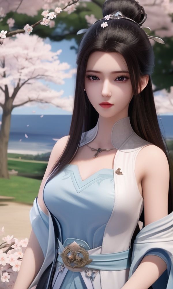 (,1girl, ,best quality, )<lora:337-DA-仙武传-姬凝霜:0.8>,, ,masterpiece, (( , )),, realistic,science fiction,mole, ultra realistic 8k cg, ,tamari \(flawless\),     ,cherry blossoms      (()), (),