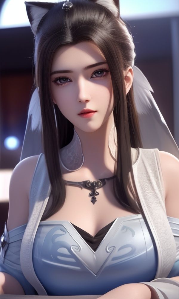 (,1girl, ,best quality, )<lora:337-DA-仙武传-姬凝霜:0.7>,, ,masterpiece, (( , )),, realistic,science fiction,mole, ultra realistic 8k cg, ,tamari \(flawless\),   ,(,wolf,  )