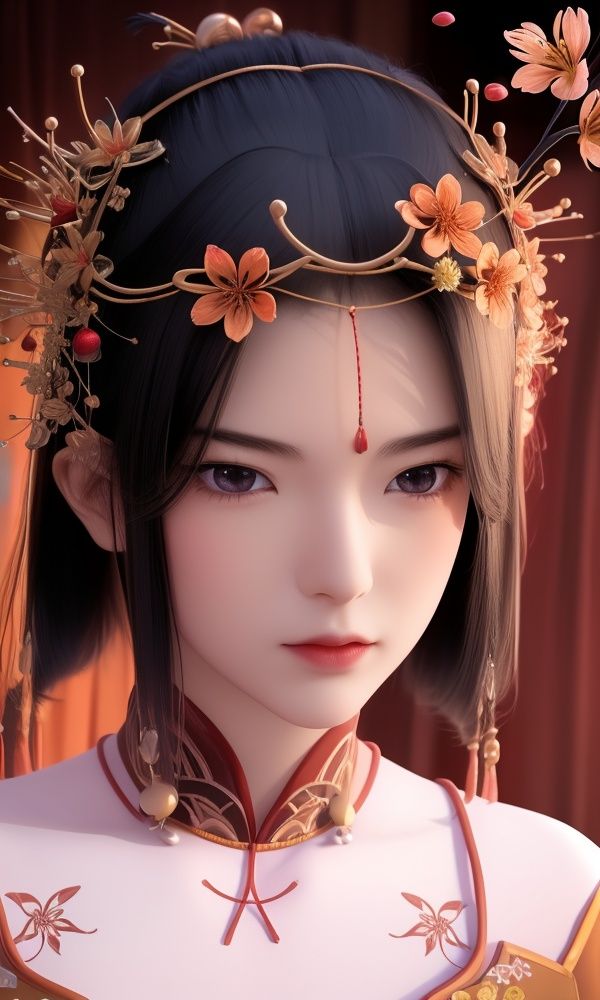 DA-逆天邪神-夏倾月-婚服-340 by DangerAngel on Tensor.Art
