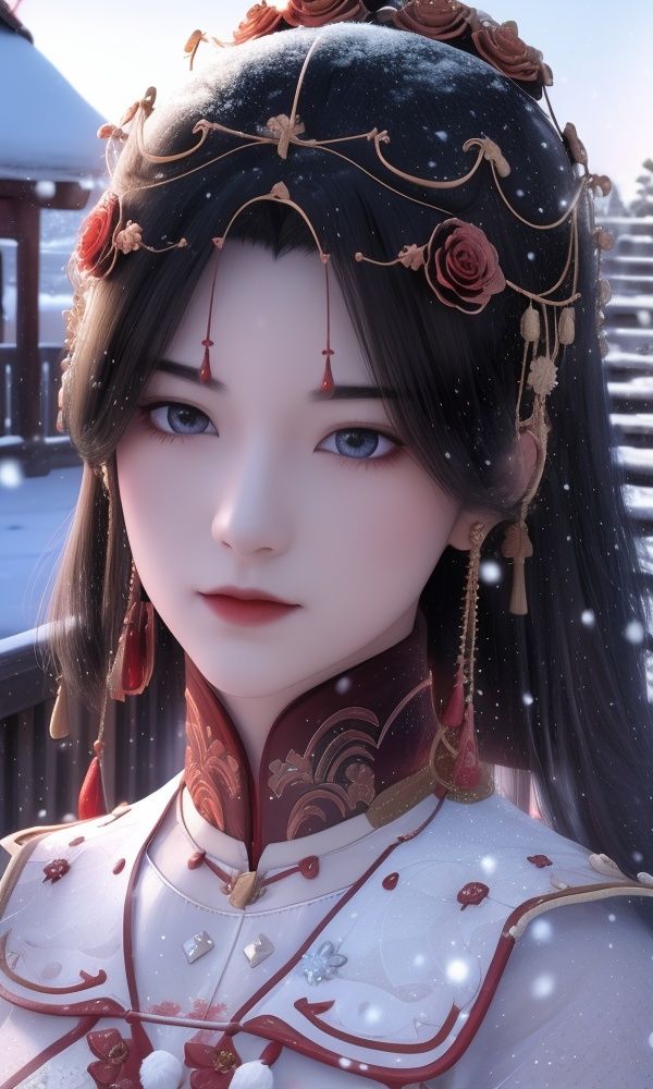 DA-逆天邪神-夏倾月-婚服-340 by DangerAngel on Tensor.Art