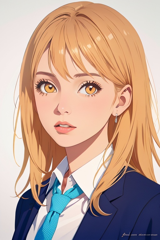 Hyperrealistic hyperdetalization professionally filigreed juicy colors realistic colored lápices de colores dibujo de una chica apasionada jazz con ojos grandes pestañas largas labios delicados busto completo enfoque en el busto.