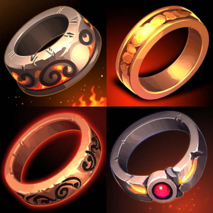 Rings (Fantasy Game Icon) by Citron Legacy on Tensor.Art