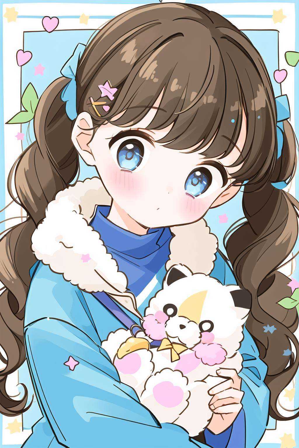 <lora:cartoon_stickers_v1_512:0.6>,1girl,