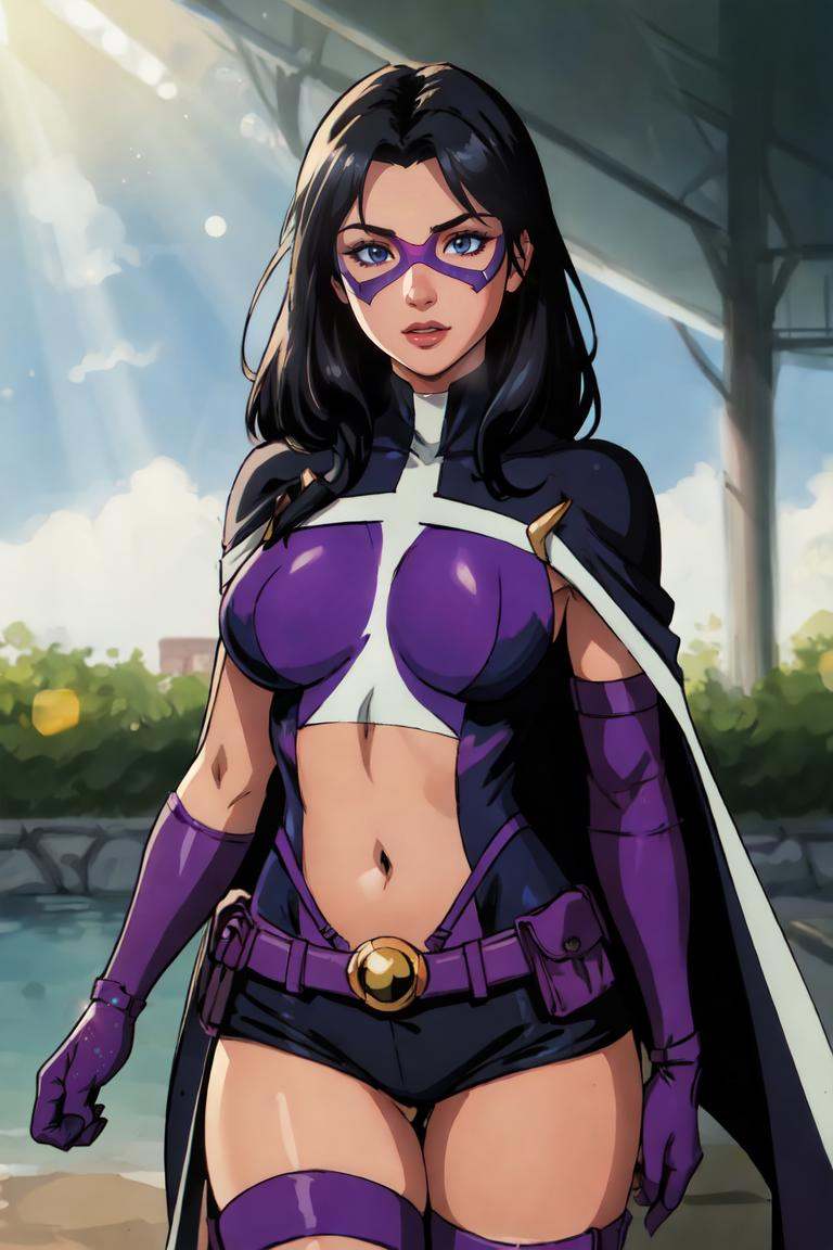 masterpiece,  best quality,  CARTOON_DC_huntress_ownwaifu on Tensor.Art