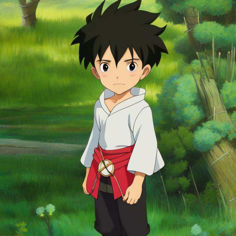 A pirate boy, cute, StdGBRedmAF, Studio Ghibli<lora:StdGBRedmAF21Config4WithTEV2:1>