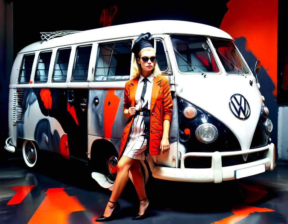 Volkswagen T1 Bulli [基础模型XL] by DennisSchöneberg on Tensor.Art
