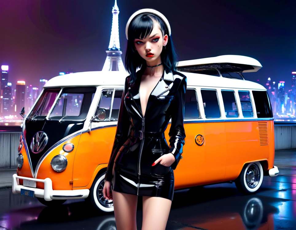 Volkswagen T1 Bulli [基础模型XL] by DennisSchöneberg on Tensor.Art