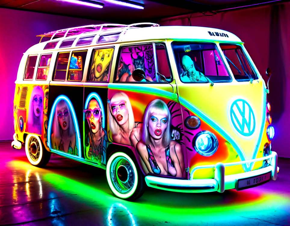 Volkswagen T1 Bulli [基础模型XL] by DennisSchöneberg on Tensor.Art