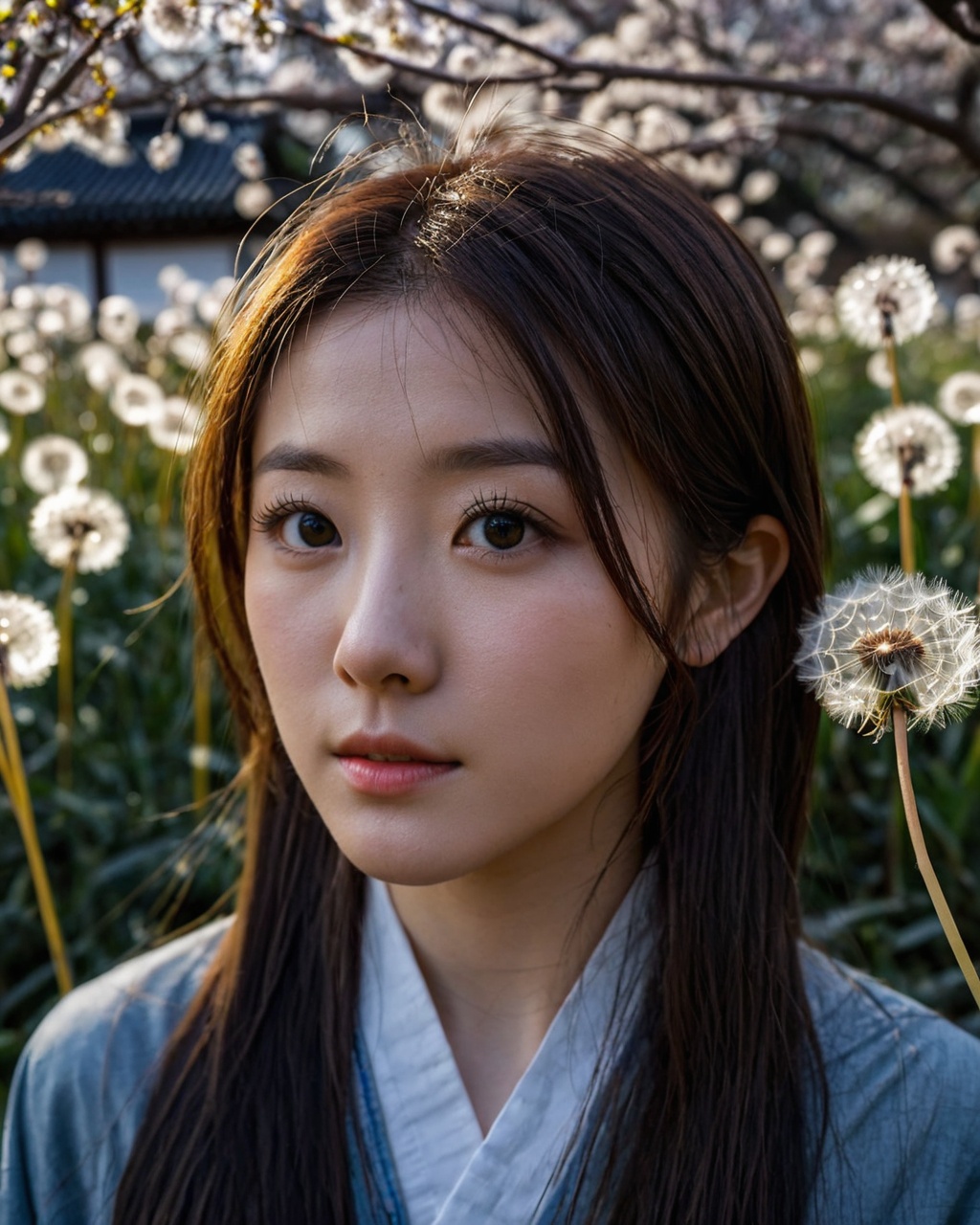 eyes shoot photo,  cloe up,  Japanese girl on Tensor.Art