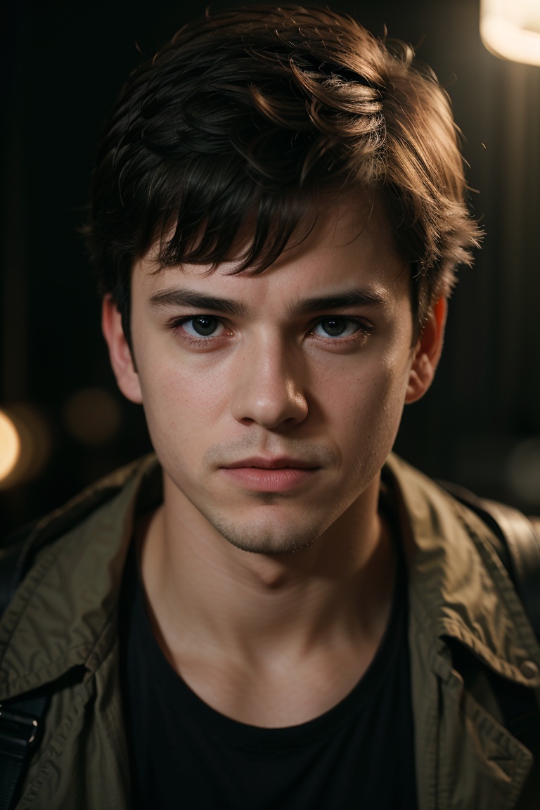 1boy,  cinematography,  cinematic lighting on Tensor.Art