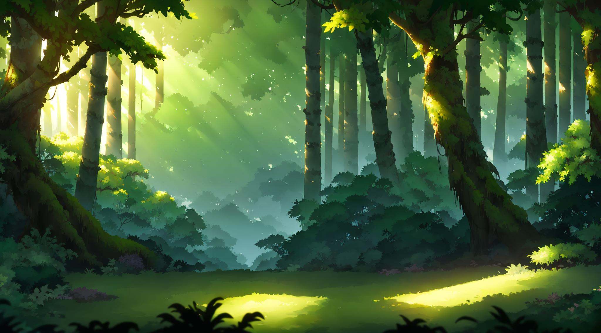 Concept art,  horizontal scenes,  horizontal line composition on Tensor.Art