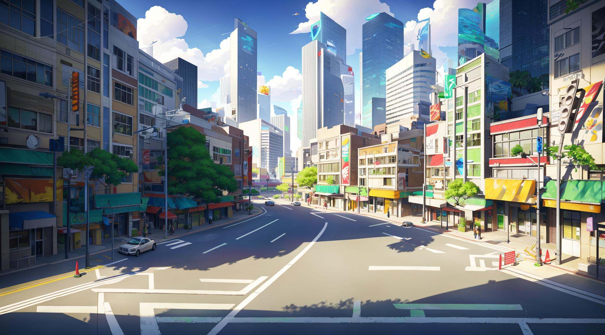 Concept art,  horizontal scenes,  horizontal line composition on Tensor.Art