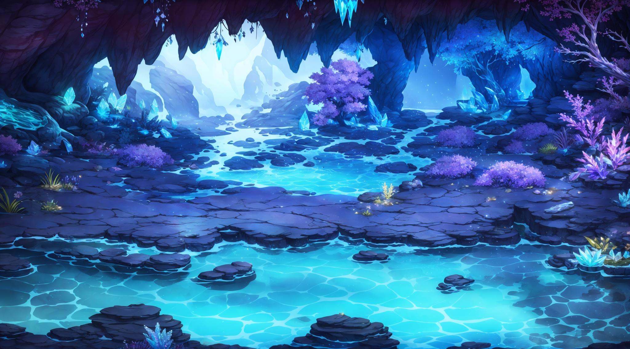Concept art,  horizontal scenes,  horizontal line composition on Tensor.Art