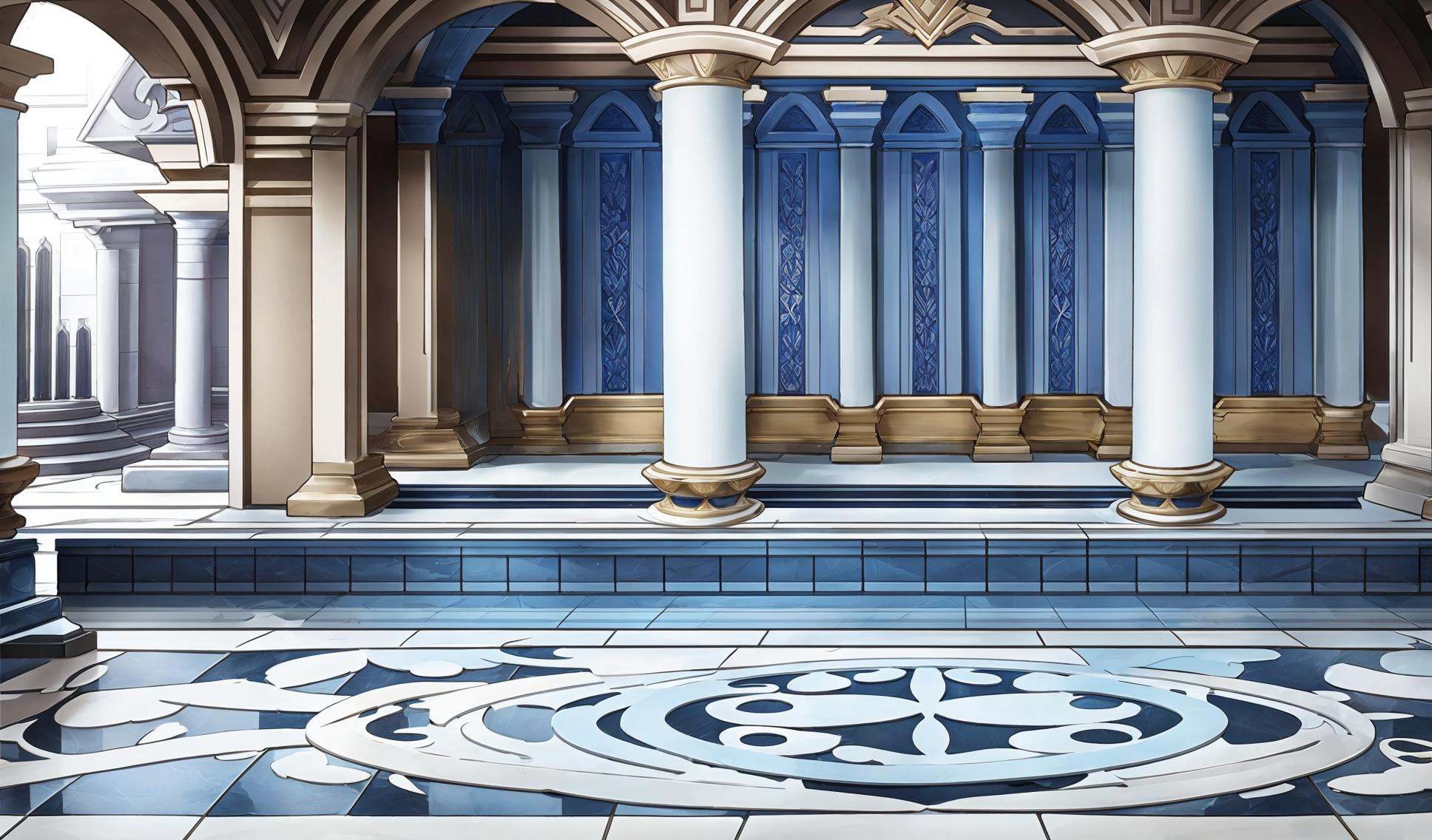 Concept art,  horizontal scenes,  horizontal line composition on Tensor.Art