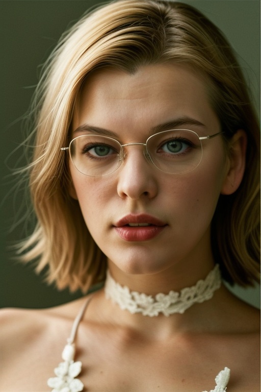 glasses,  Sharp Focus,  wo_millajov01 on Tensor.Art