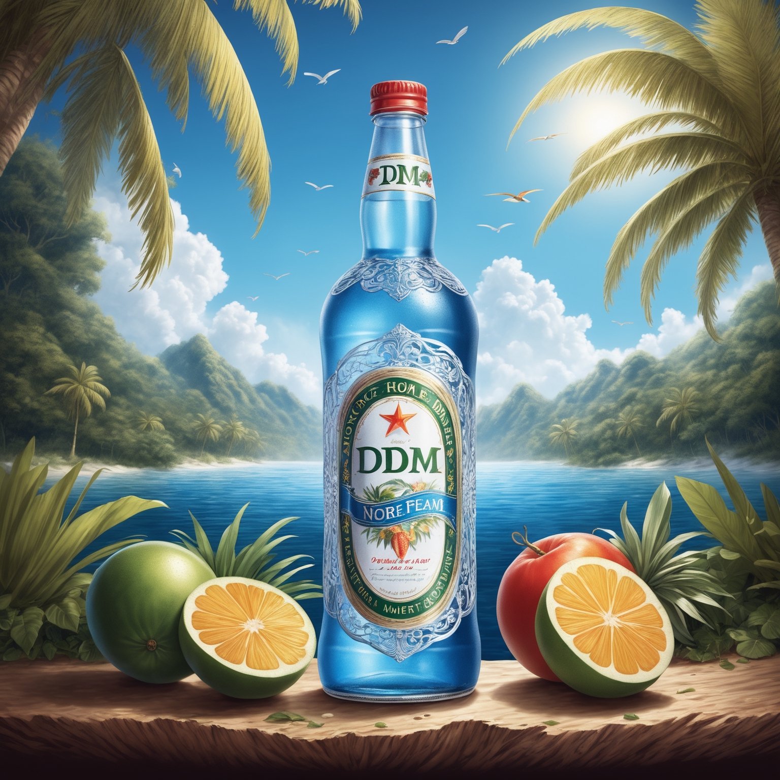 Hyper realism,  no humans,  beverage products on Tensor.Art