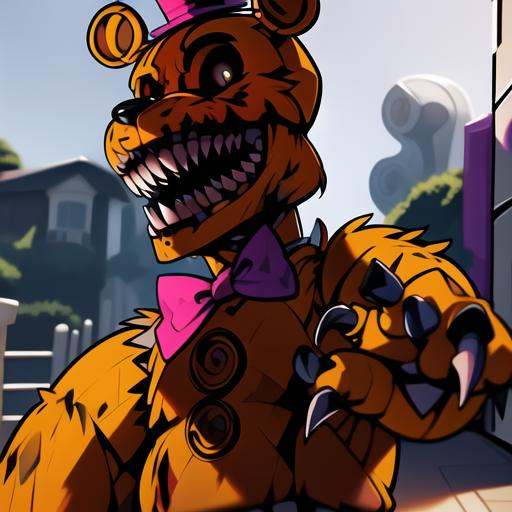 Nightmare Fredbear FNAF / Five Nights at Freddy's by xmattar on Tensor.Art