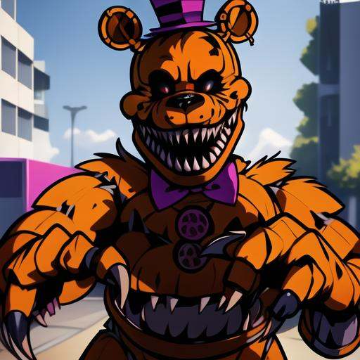 Nightmare Fredbear FNAF / Five Nights at Freddy's by xmattar on Tensor.Art