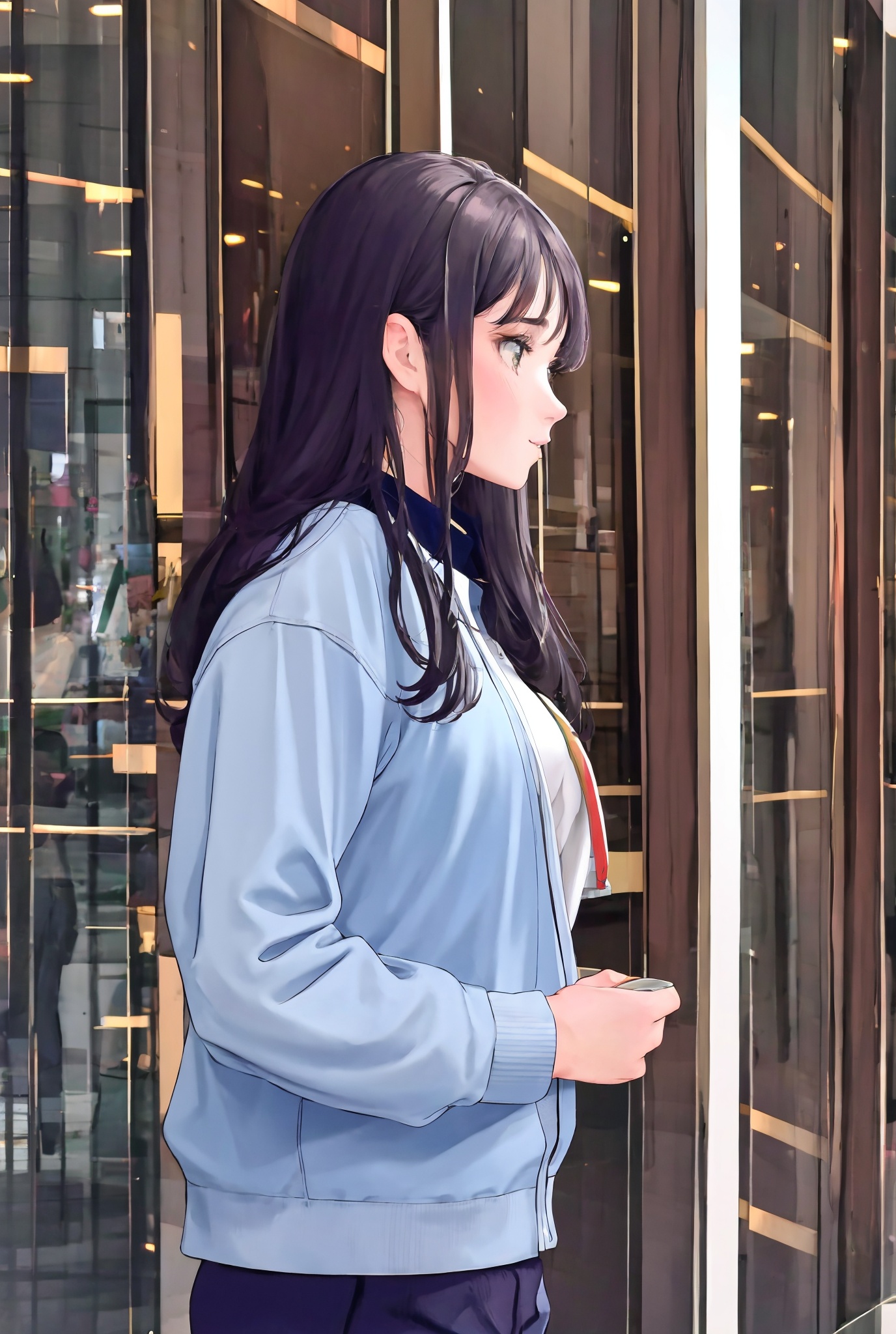 Portrait of beautiful girl playing badminton,  , on Tensor.Art
