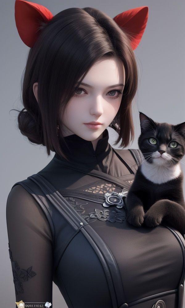 (,1girl, ,best quality, )<lora:346-DA-梦塔·雪谜城-成芊:0.8>masterpiece,best quality,ultra high res,(( , )), art,Cat,1girl,