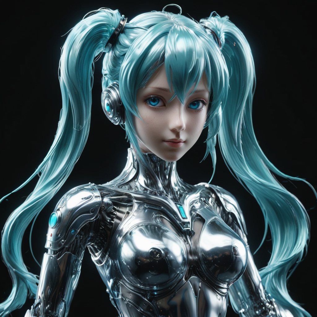 scifi,  metallic ,  chrome on Tensor.Art