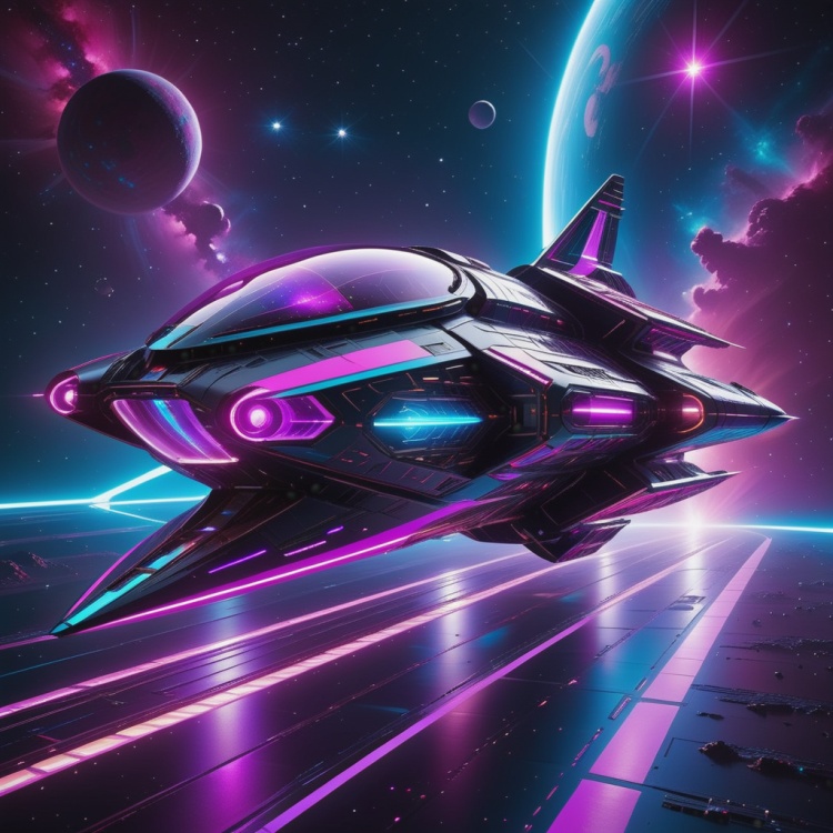 Sci-Fi Spaceships by Pixel by Pixel on Tensor.Art