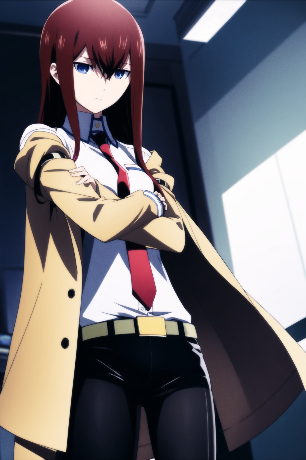 makise-kurisu,  1girl,  solo on Tensor.Art