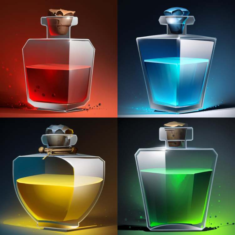 Potions (Fantasy Game Asset) by Citron Legacy on Tensor.Art
