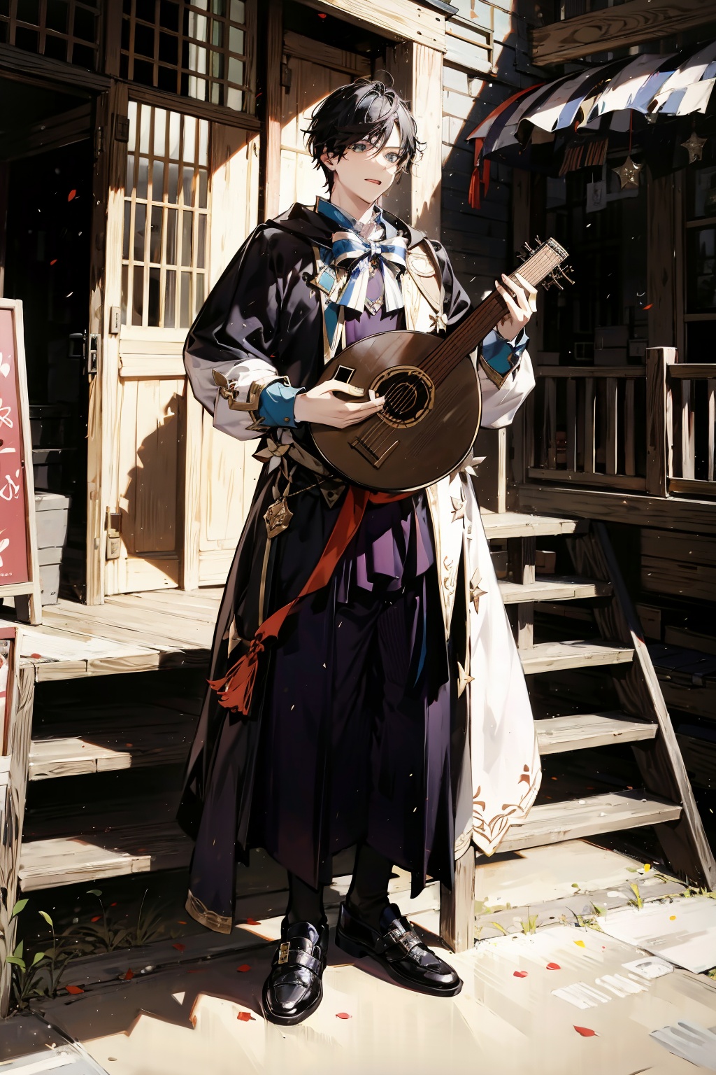  absurdres,incredibly absurdres,reality,realistic,,(solo:1.2),1boy,full_shot,bard,