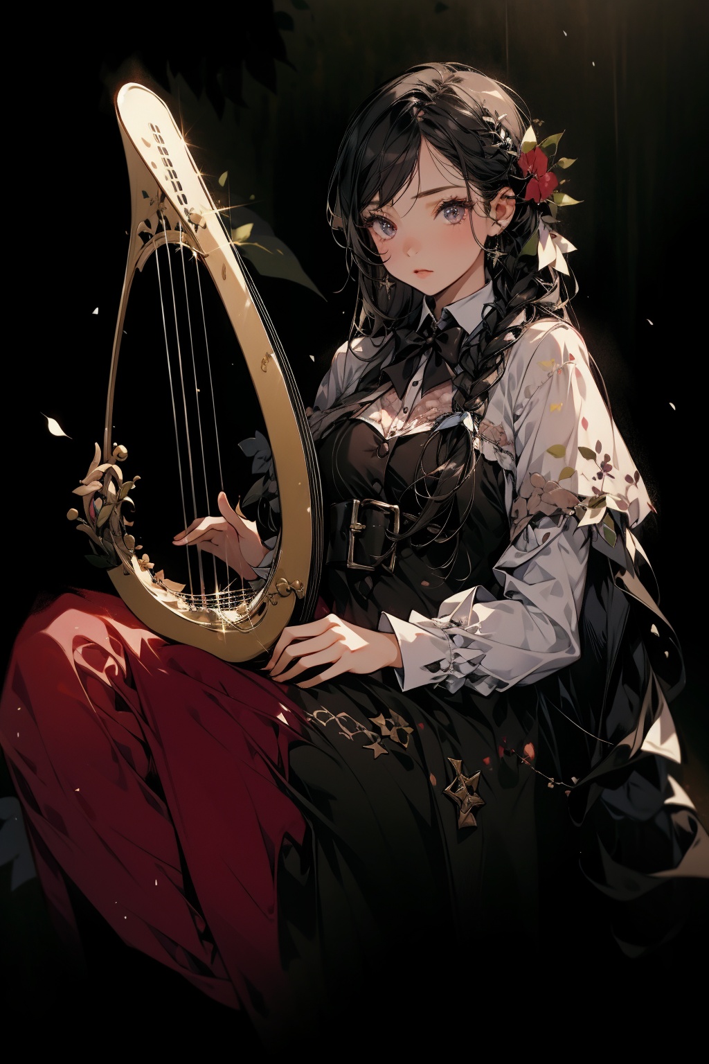  absurdres,incredibly absurdres,reality,realistic,,(solo:1.2),1girl,full_shot,bard