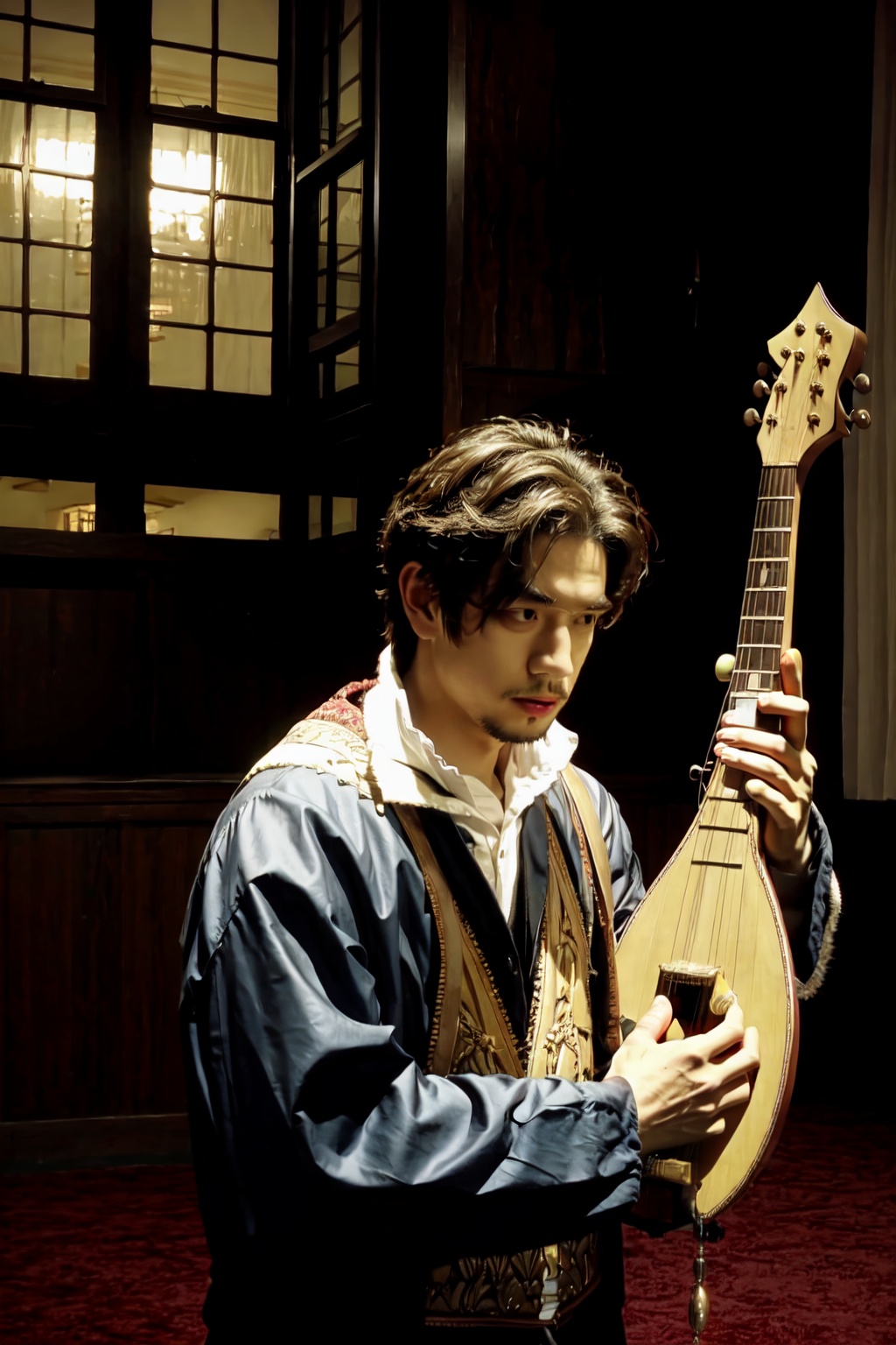  absurdres,incredibly absurdres,reality,realistic,,(solo:1.2),1boy,full_shot,bard,