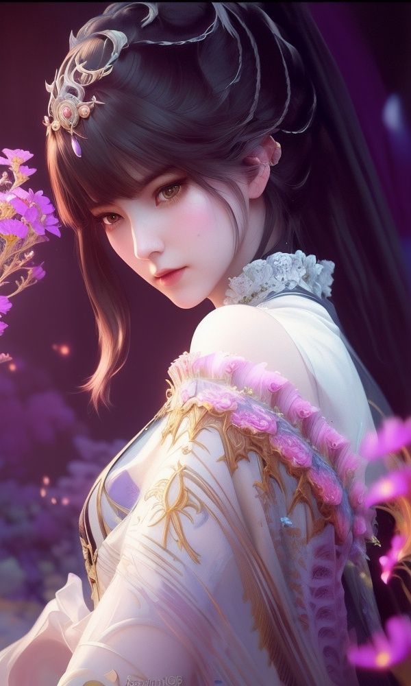 (,1girl, ,best quality, )<lora:349-DA-斗罗大陆-小舞-成年:0.8>,, ,,anime,(masterpiece, top quality, best quality, official art, beautiful and aesthetic:1.2), (1girl)	, , (()),extreme detailed,(fractal art:1.3),colorful, flowers ,highest detailed,(by Jeremy Lipking)    (()), (),